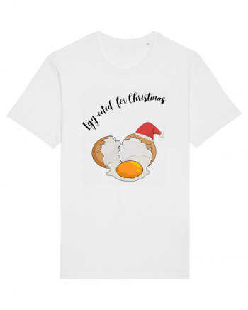 egg cited for christmas White