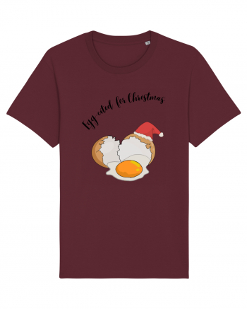 egg cited for christmas Burgundy