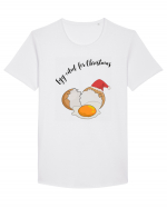 egg cited for christmas Tricou mânecă scurtă guler larg Bărbat Skater