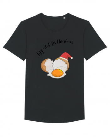 egg cited for christmas Black