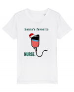 santa s favorite nurse Tricou mânecă scurtă  Copii Mini Creator