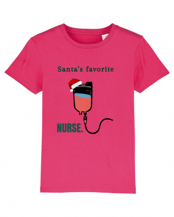 santa s favorite nurse Raspberry
