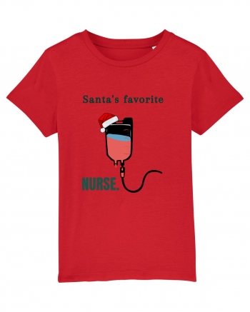 santa s favorite nurse Red