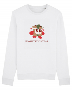 no gifts this year Bluză mânecă lungă Unisex Rise