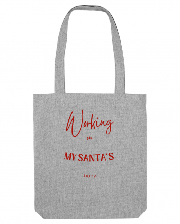 working on my santa s body Heather Grey