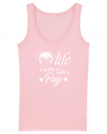 Pug life Cotton Pink