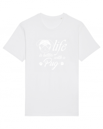 Pug life White