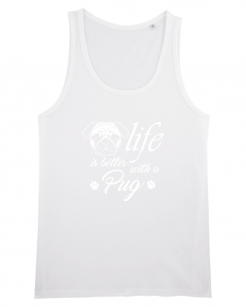 Pug life White