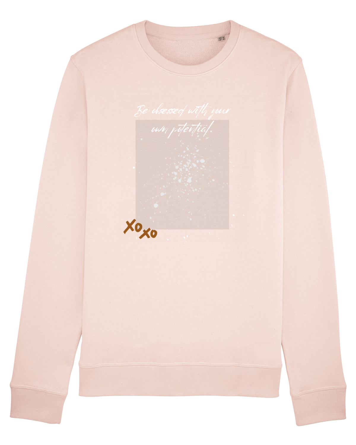 Bluză mânecă lungă Unisex Rise Candy Pink