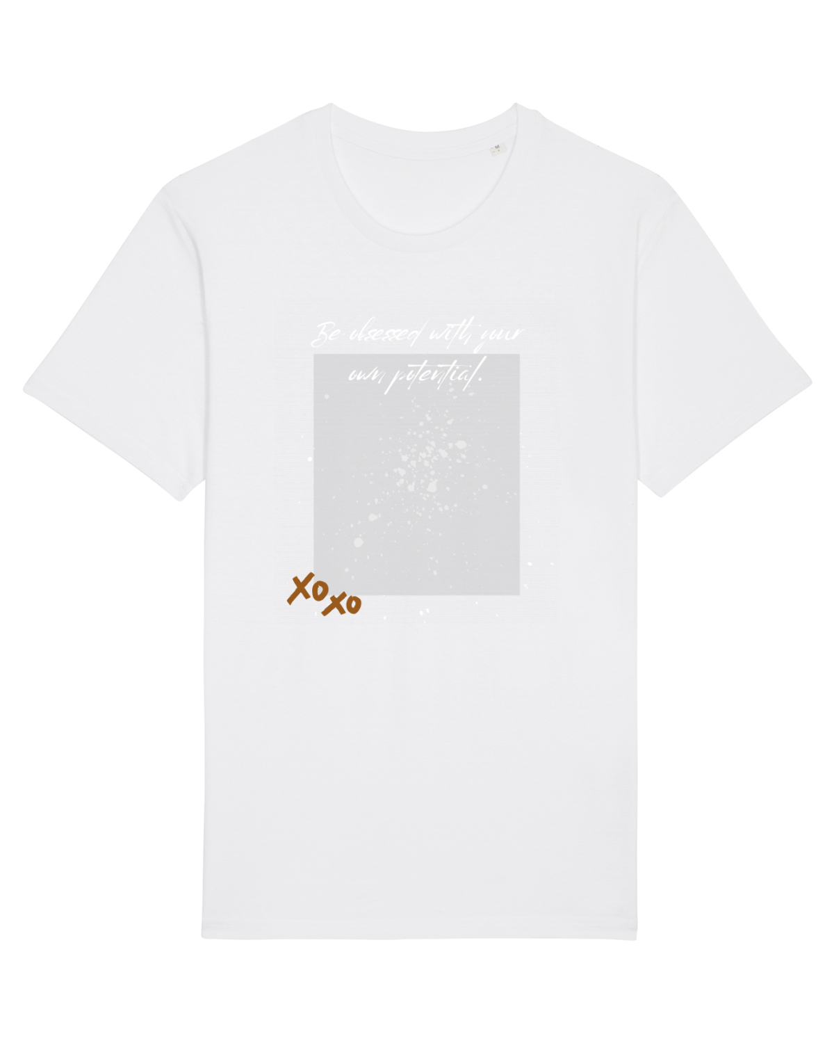 Tricou mânecă scurtă Unisex Rocker White