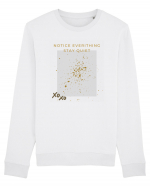 notice evrithing stay quiet Bluză mânecă lungă Unisex Rise