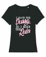 I make the rules Tricou mânecă scurtă guler larg fitted Damă Expresser