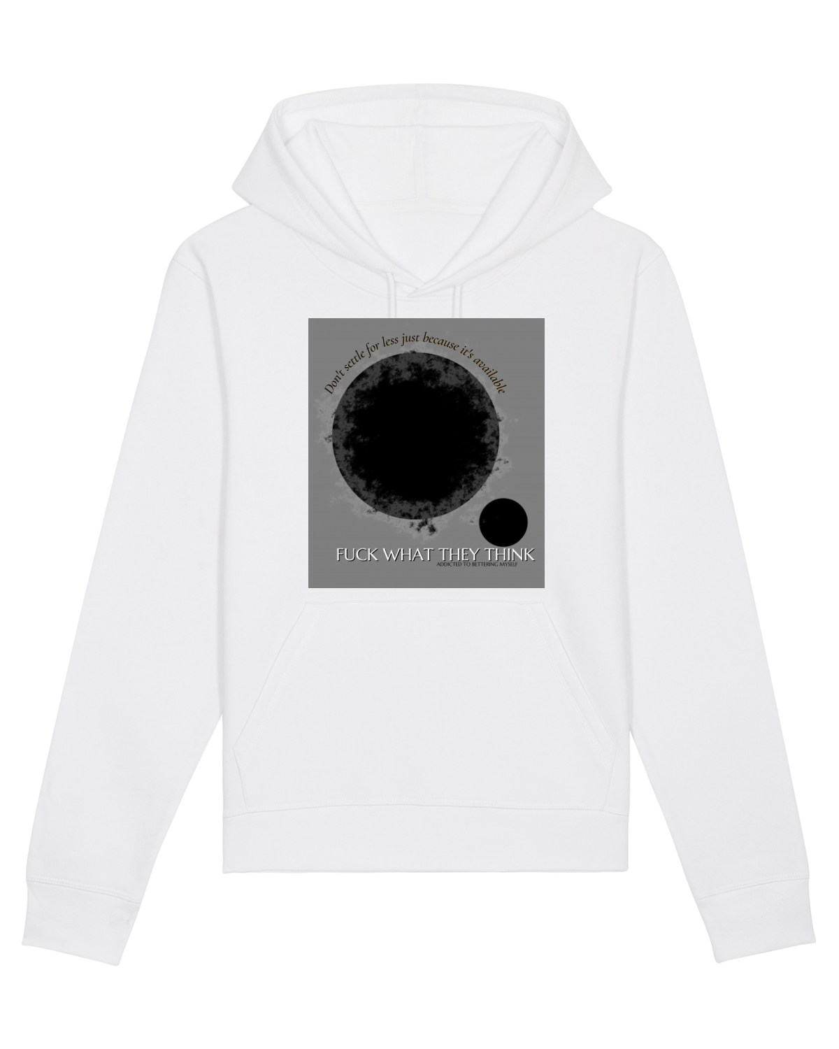 Hanorac Unisex Drummer White