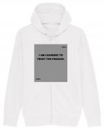 I am learning to trust the process. Hanorac cu fermoar Unisex Connector