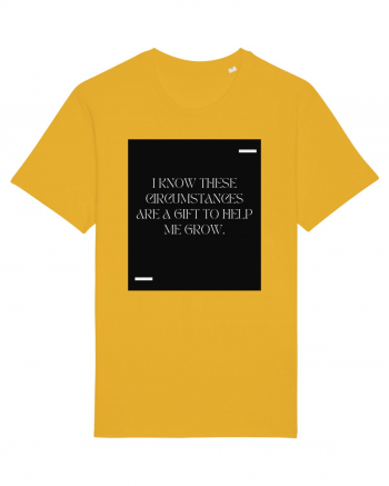I know these circumstances are a gift to help me grow. Spectra Yellow