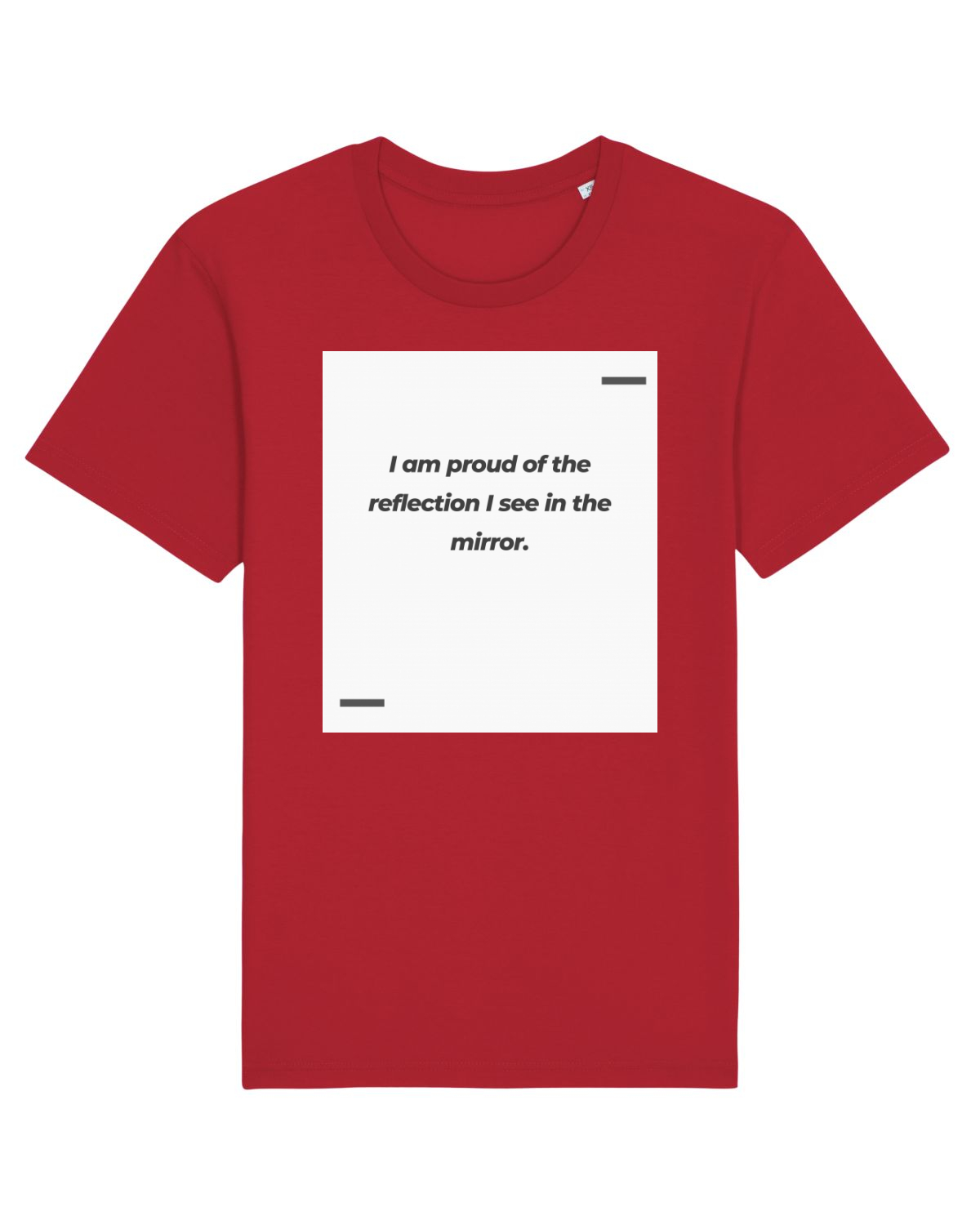 Tricou mânecă scurtă Unisex Rocker Red