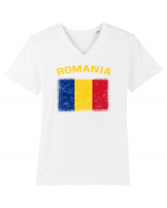 Romania Tricou mânecă scurtă guler V Bărbat Presenter
