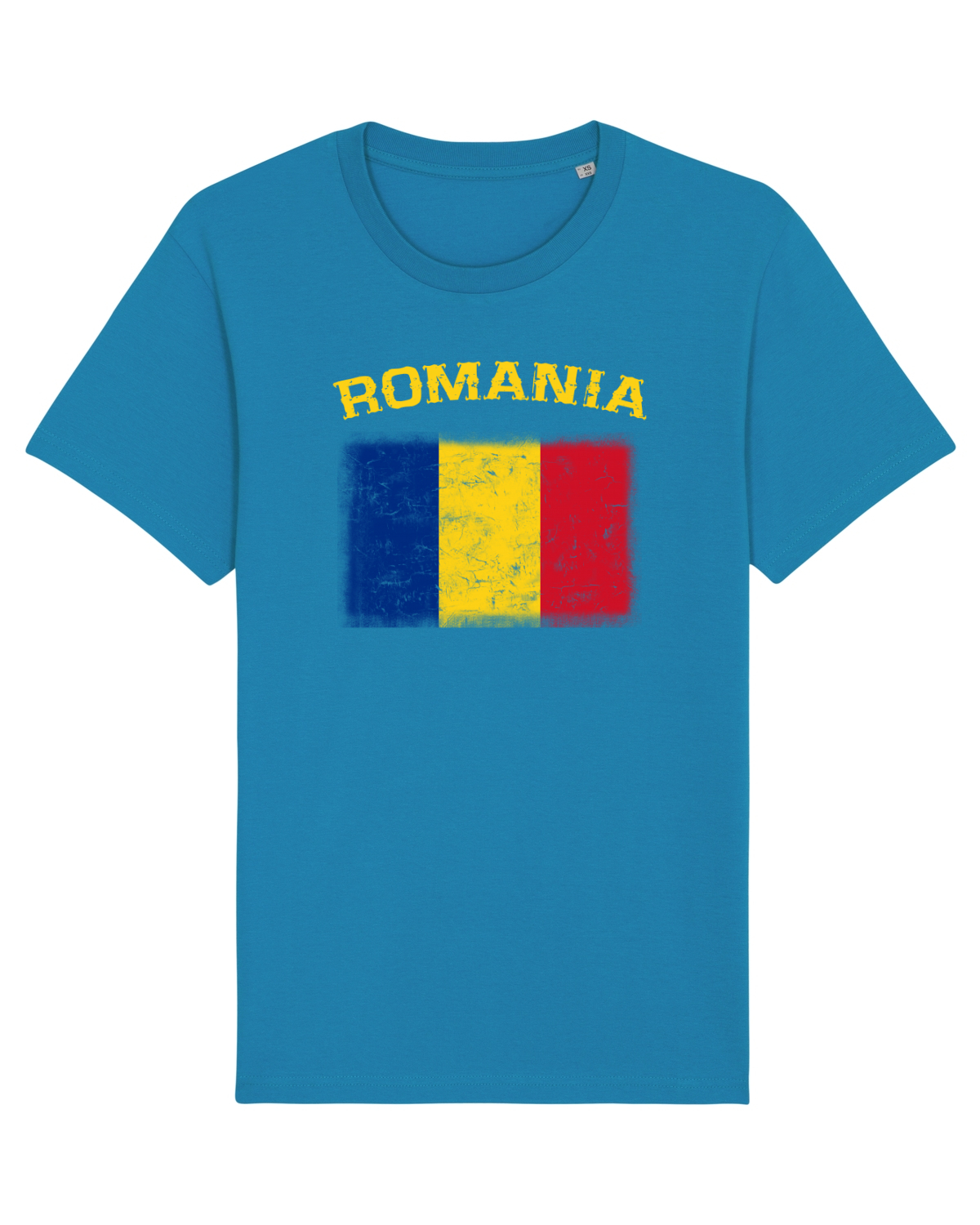 Tricou mânecă scurtă Unisex Rocker Azur