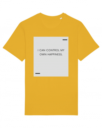 I can control my own happiness. Spectra Yellow