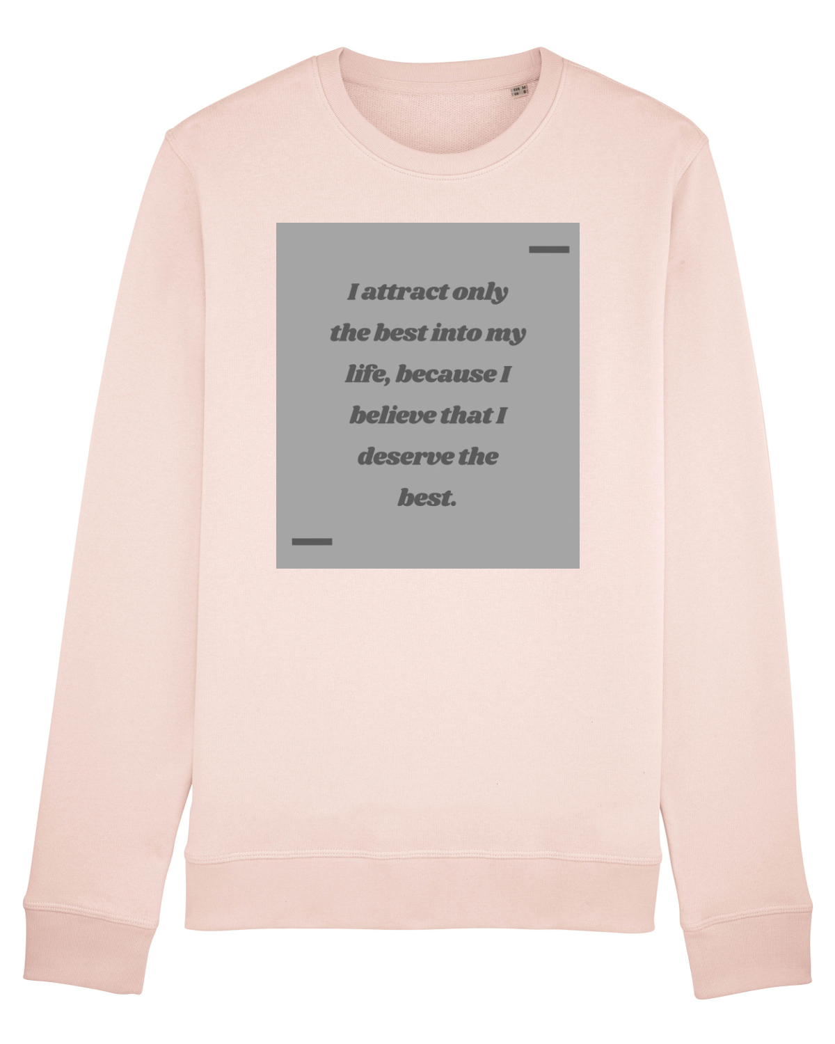 Bluză mânecă lungă Unisex Rise Candy Pink