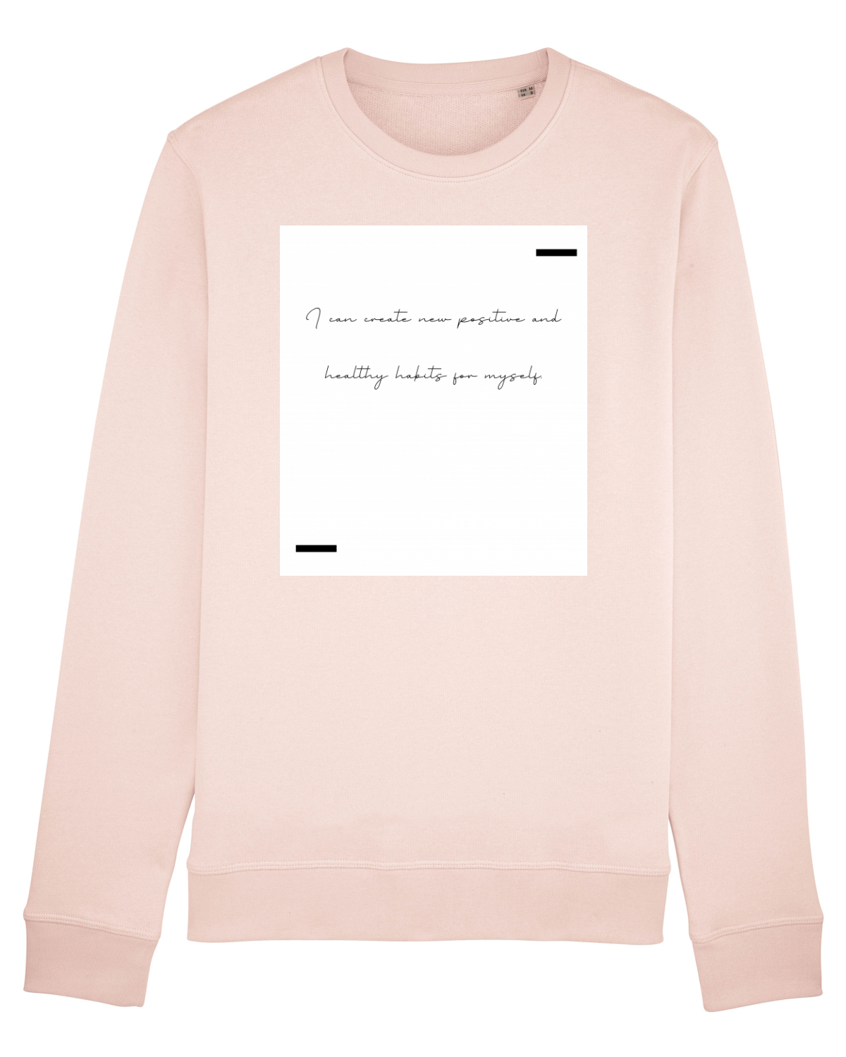 Bluză mânecă lungă Unisex Rise Candy Pink