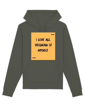 I love all versions of myself. Khaki