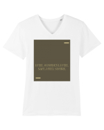 I feel confident; I feel safe; I feel secure. Tricou mânecă scurtă guler V Bărbat Presenter