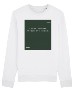 I am enjoying the process of changing. Bluză mânecă lungă Unisex Rise