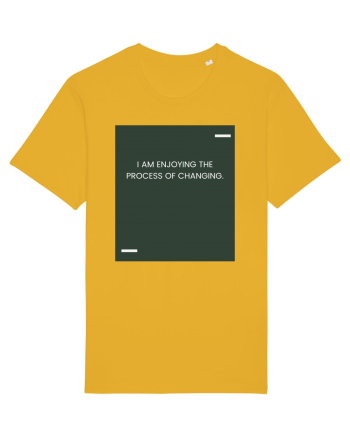 I am enjoying the process of changing. Spectra Yellow