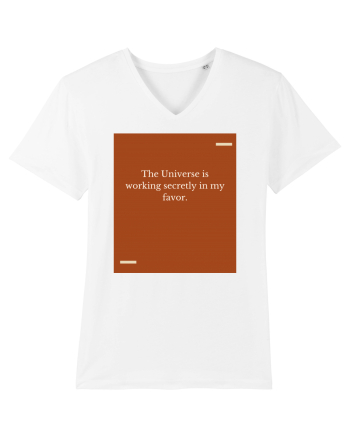 The Universe is working secretly in my favor. White
