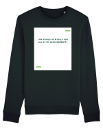 I am proud of myself for all of my achievements. Bluză mânecă lungă Unisex Rise