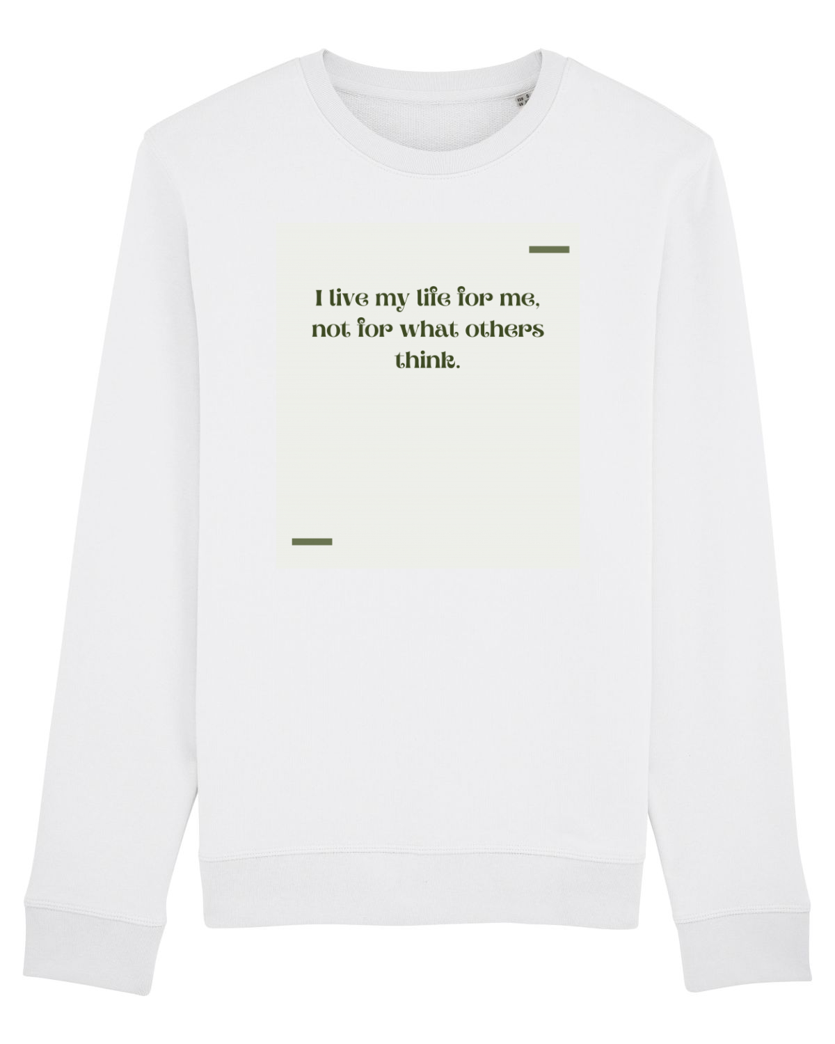 Bluză mânecă lungă Unisex Rise White