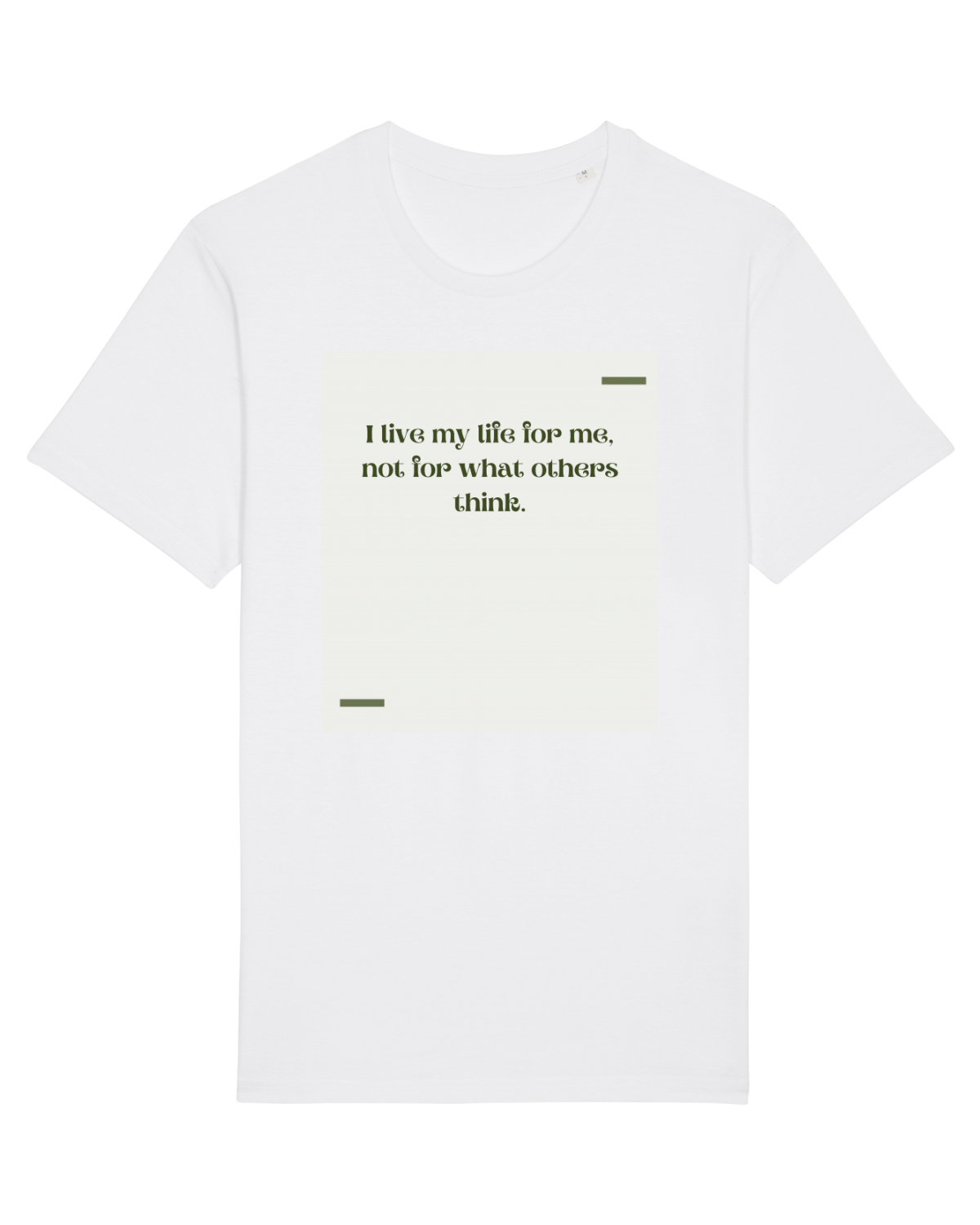 Tricou mânecă scurtă Unisex Rocker White