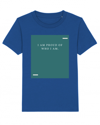 I am proud of who I am. Majorelle Blue