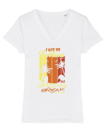 Spring break Tricou mânecă scurtă guler V Damă Evoker