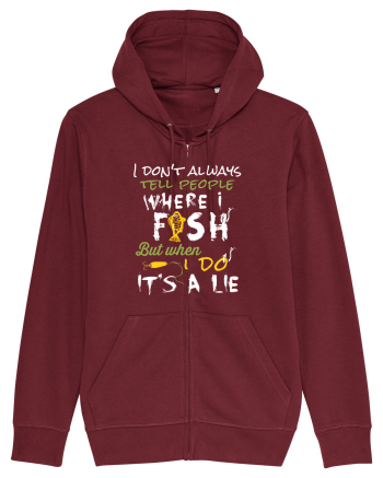Fishing quote Burgundy
