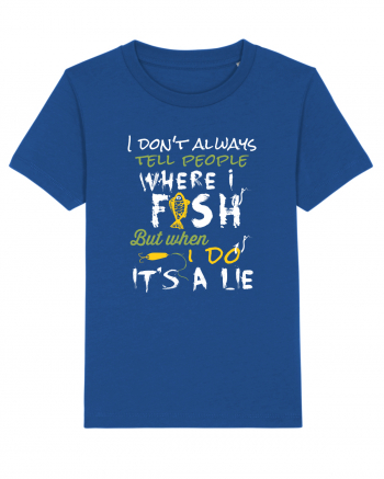 Fishing quote Majorelle Blue