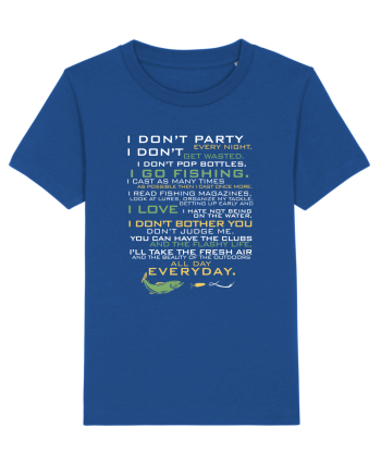 Fisherman statement Majorelle Blue