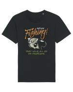 Going Fishing Tricou mânecă scurtă Unisex Rocker