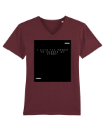 I have the power to chance my story. Tricou mânecă scurtă guler V Bărbat Presenter
