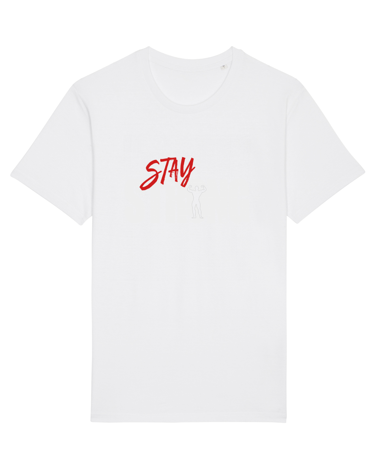 Tricou mânecă scurtă Unisex Rocker White