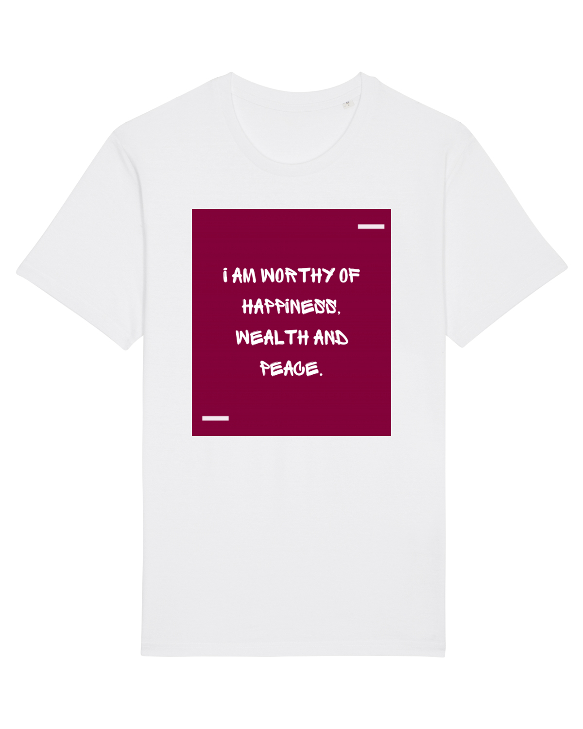 Tricou mânecă scurtă Unisex Rocker White
