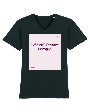 I can get through anything. Black