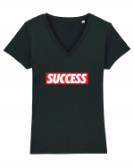 Success Tricou mânecă scurtă guler V Damă Evoker