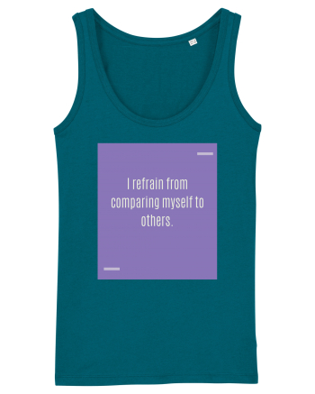 I refrain from comparing myself to others. Ocean Depth