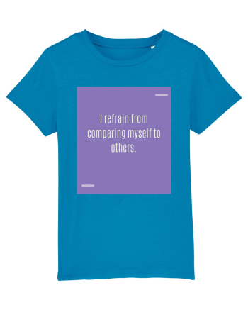 I refrain from comparing myself to others. Azur