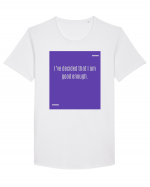 I’ve decided that I am good enough. Tricou mânecă scurtă guler larg Bărbat Skater