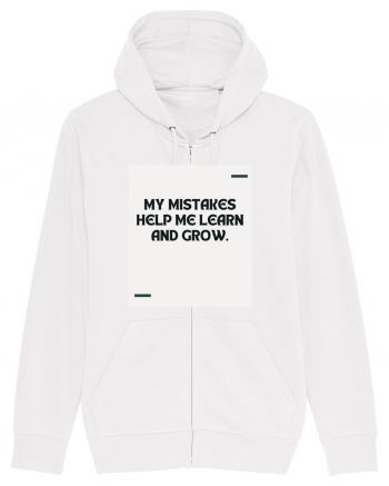 My mistakes help me learn and grow. White