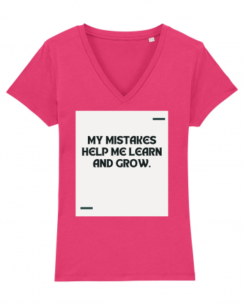 My mistakes help me learn and grow. Raspberry