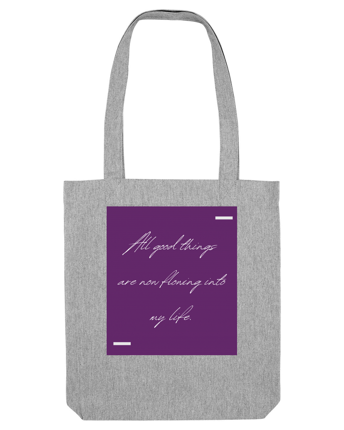 Sacoșă textilă Heather Grey